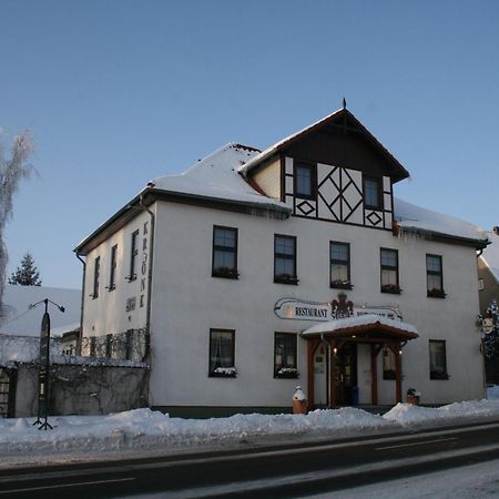 Landgasthof & Hotel Krone Eischleben Ichtershausen Exterior foto