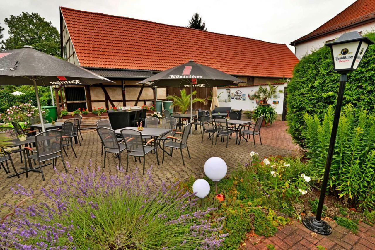 Landgasthof & Hotel Krone Eischleben Ichtershausen Exterior foto